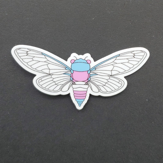 Transgender Cicada Sticker